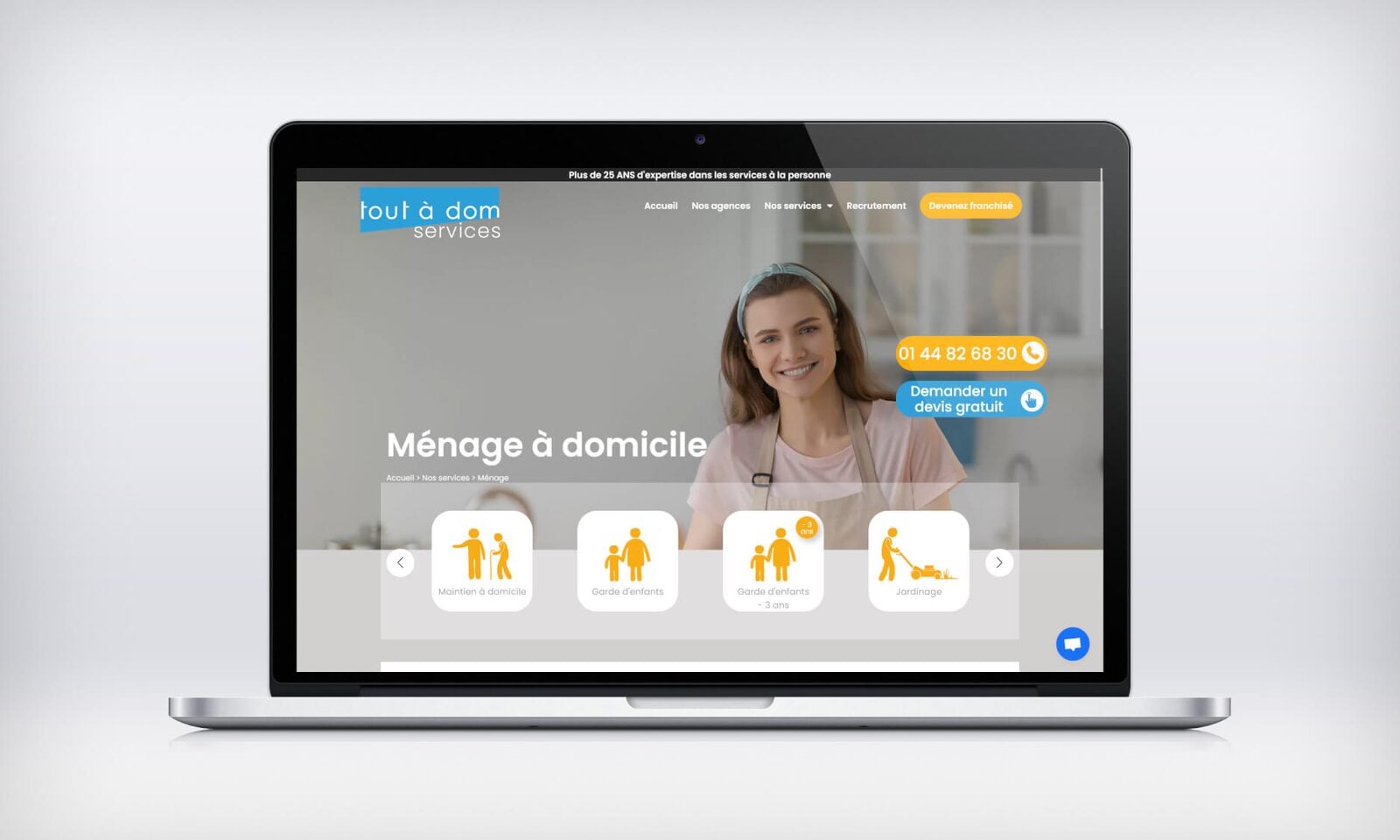 Tout à dom services — vue 2