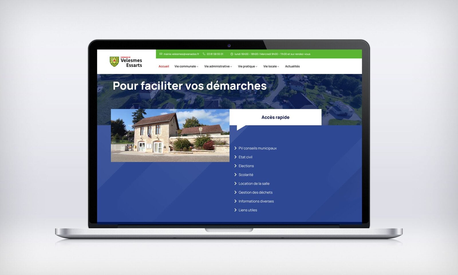 Commune de Velesmes-Essarts — vue 2